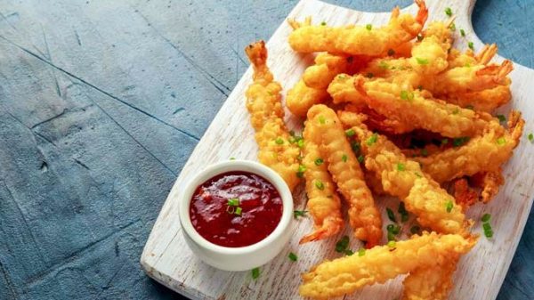 ক্রিস্পি চিংড়ি ফ্রাই